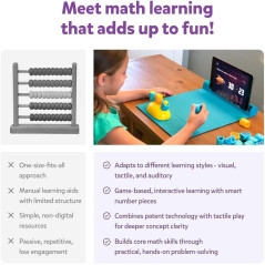 PlayShifu Plugo Count – Jeu éducatif STEM interactif de mathématiques pour enfants 4–10 ans