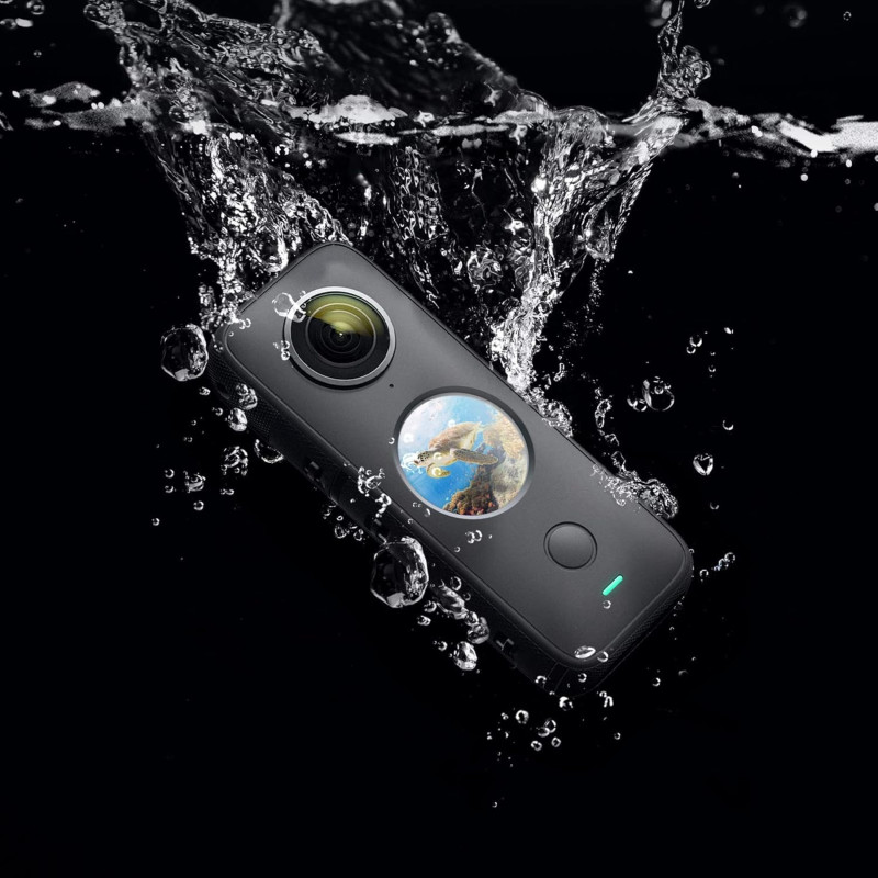 Insta360 ONE X2 5.7K Waterproof 360° Action Camera with AI & Stabilization