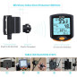 RISEPRO Wireless Bike Computer YT-813, Waterproof Speedometer & Odometer with Backlit 4-Line Display