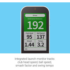 Garmin Approach G80 GPS Golf Handheld with Launch Monitor & Touchscreen