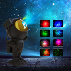 SFOUR Astronaut Galaxy Projector Night Light – Kids & Adult Room Decor