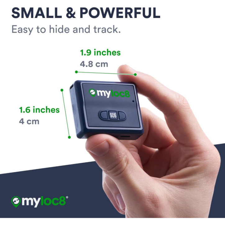 4G LTE GPS Vehicle Tracker with Magnet, Real-Time App, Built-in SIM, 14-Day Battery & 4-Mo Subscription