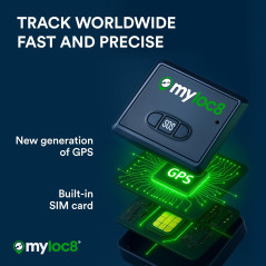 4G LTE Magnetic GPS Tracker for Vehicles - Real-Time Location + App
