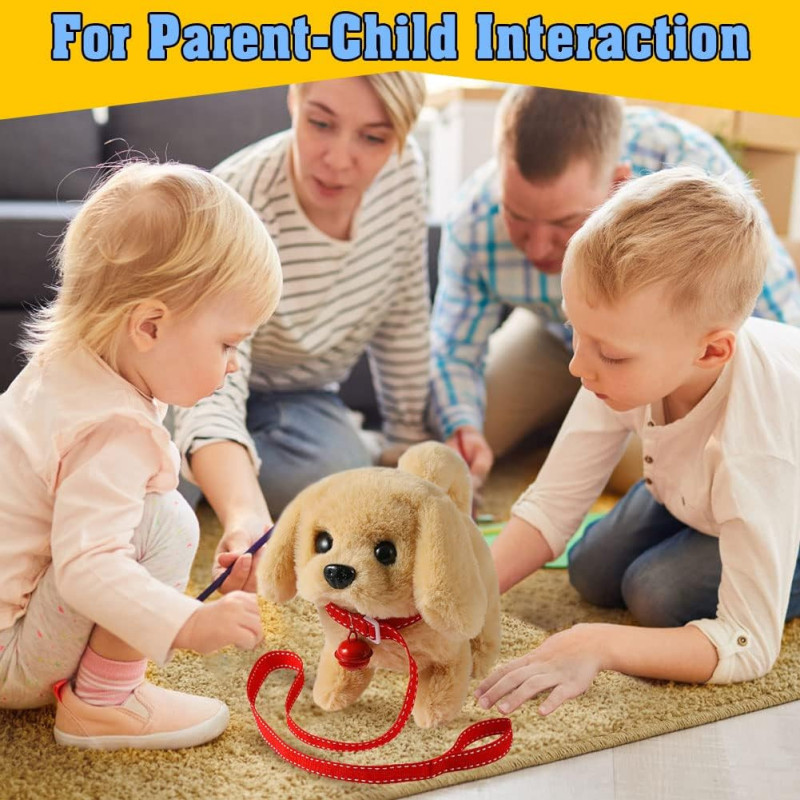 Jouet Chien Golden Retriever Interactif pour Enfants