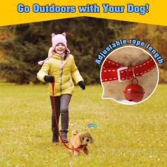 Jouet Chien Golden Retriever Interactif pour Enfants