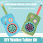 Kits STEM de bricolage pour enfants 5-14 ans – Jouets éducatifs, talkies-walkies, activités scientifiques Kits STEM de bricolage pour enfants 5-14 ans – Jouets éducatifs, talkies-walkies, activités scientifiques