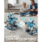 5-in-1 STEM RC Robot Building Kit, 398PCS Remote Control Blocks, Educational DIY Robotics Toy for Kids 6-12+