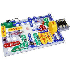 Snap Circuits 203 Kit Électronique | 200+ Projets STEM | Manuel Couleur | 42 Modules Snap | Fun Illimité