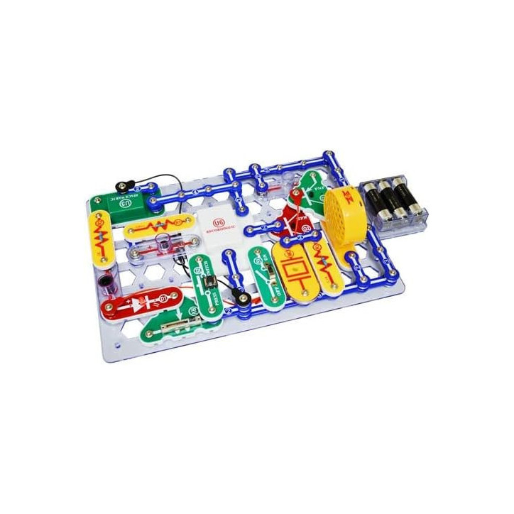 Snap Circuits 203 Electronics Kit – 200+ STEM Projects, Full-Color Manual, 42 Modules, Endless Fun Snap Circuits 203 Electronics Kit – 200+ STEM Projects, Full-Color Manual, 42 Modules, Endless Fun