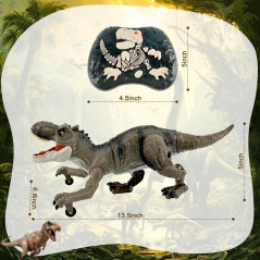 Remote Control Robot Dinosaur Toy for Boys 3-7 | Realistic T-Rex Gift