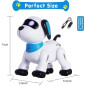 Yiman Robot Chien Télécommandé Programmable Rose, Jouet Interactif Dansant avec LED, Cadeau Enfants 3+ Yiman Robot Chien Télécommandé Programmable Rose, Jouet Interactif Dansant avec LED, Cadeau Enfants 3+