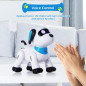 Yiman Robot Chien Télécommandé Programmable Rose, Jouet Interactif Dansant avec LED, Cadeau Enfants 3+ Yiman Robot Chien Télécommandé Programmable Rose, Jouet Interactif Dansant avec LED, Cadeau Enfants 3+