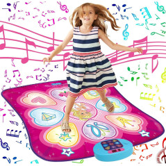 Tapis de Danse SUNLIN - Jeu Musical LED pour Enfants 3-12 ans