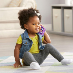 Téléphone Emoji LeapFrog Chat & Count Violet - Éducatif Kid