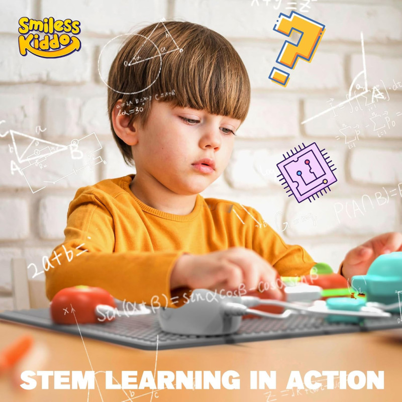 Kits Science Enfants STEM - 420+ Projets, 35 Circuits, 3-12 ans