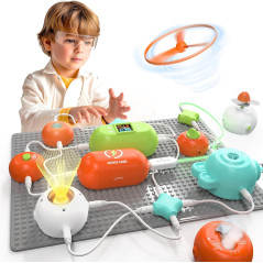 Kits Science Enfants STEM - 420+ Projets, 35 Circuits, 3-12 ans
