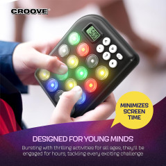 6-in-1 Brain Teasers & Memory Game – Fun Handheld Toy for Kids & Teens Ages 6-12+ | Unique Gift Idea