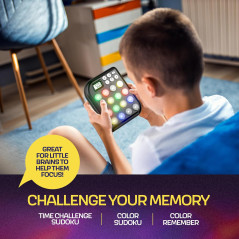 6 in 1 Brain Teasers & Memory Game - Fun Gift for Kids 6-12+