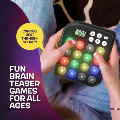 6 in 1 Brain Teasers & Memory Game - Fun Gift for Kids 6-12+