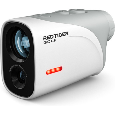 REDTIGER Télémètre de Golf Mini 1200Y, IP65 Étanche, 7X Zoom, Rechargeable, Verrouillage Pôle Drapeau