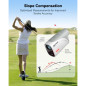 REDTIGER Télémètre de Golf Mini 1200Y, IP65 Étanche, 7X Zoom, Rechargeable, Verrouillage Pôle Drapeau REDTIGER Télémètre de Golf Mini 1200Y, IP65 Étanche, 7X Zoom, Rechargeable, Verrouillage Pôle Drapeau