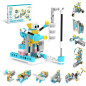 Robot Intelligent 72-en-1 Kit Éducatif STEM, Jeu de Construction Robotique DIY pour Enfants 6+