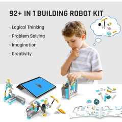 Smart Robot 72-in-1 STEM Building Kit | DIY Robotics Toy for Kids 6+