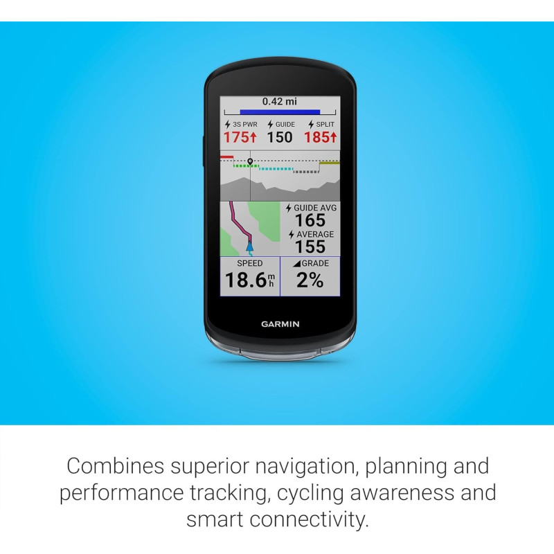 Garmin Edge 1040 GPS Bike Computer – Accurate, Durable, On & Off-Road