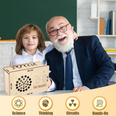 STEM Science Kits & DIY Radio Crafts for Kids & Teens Age 5-15+ Gifts