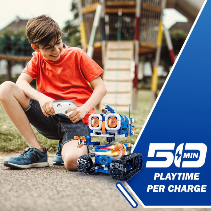 5in1 STEM Robot Building Kit, 560 PCS App & Remote Control Robotics Toy for Kids Ages 8-14+ 5in1 STEM Robot Building Kit, 560 PCS App & Remote Control Robotics Toy for Kids Ages 8-14+