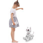 LEXiBOOK Power Kitty® Remote Control Programmable Robot Cat with Light & Sound, White/Pink - KITTY01 LEXiBOOK Power Kitty® Remote Control Programmable Robot Cat with Light & Sound, White/Pink - KITTY01