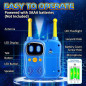 Astronaut Walkie Talkies 2Pack with 3000FT Range, Voice Interactive Space Toys & Flashlight for Kids Ages 3-10 Astronaut Walkie Talkies 2Pack with 3000FT Range, Voice Interactive Space Toys & Flashlight for Kids Ages 3-10
