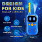 Astronaut Walkie Talkies 2Pack with 3000FT Range, Voice Interactive Space Toys & Flashlight for Kids Ages 3-10 Astronaut Walkie Talkies 2Pack with 3000FT Range, Voice Interactive Space Toys & Flashlight for Kids Ages 3-10