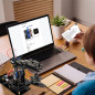 Bras Robotique Arduino - Kit Intelligent pour Débutants, Memorise et Reproduit Mouvements, Prog., Math, Science Bras Robotique Arduino - Kit Intelligent pour Débutants, Memorise et Reproduit Mouvements, Prog., Math, Science