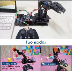 Bras Robotique Arduino - Kit Éducatif Programmable pour Tous