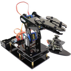 Bras Robotique Arduino - Kit Éducatif Programmable pour Tous