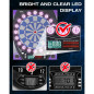 Electronic Dart Board with Bright Display, Multiple Games, Durable Design & 12 Soft Tip Darts for Family Fun Electronic Dart Board with Bright Display, Multiple Games, Durable Design & 12 Soft Tip Darts for Family Fun