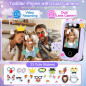 Téléphone Enfant Fille 3-10 Ans - Écran 2,8, Double Caméra, Jeux, Musique, Carte 8GB Violet Téléphone Enfant Fille 3-10 Ans - Écran 2,8, Double Caméra, Jeux, Musique, Carte 8GB Violet