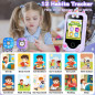 Téléphone Enfant Fille 3-10 Ans - Écran 2,8, Double Caméra, Jeux, Musique, Carte 8GB Violet Téléphone Enfant Fille 3-10 Ans - Écran 2,8, Double Caméra, Jeux, Musique, Carte 8GB Violet