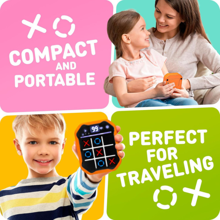 Boost memory & logic with this fun, sensory portable game, ideal from 7 years old Boost memory & logic with this fun, sensory portable game, ideal from 7 years old