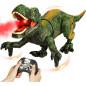 Dinosaure télécommandé réaliste : marche, rugit, brume d’eau et lumières pour un jeu préhistorique magique Dinosaure télécommandé réaliste : marche, rugit, brume d’eau et lumières pour un jeu préhistorique magique