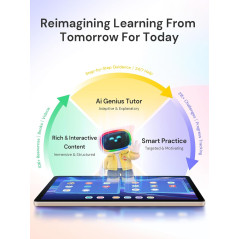 AI Kids Tablet with Scanner - 50,000+ Learning Content for PreK-G6