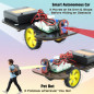 Kit STEM fun : 5 robots, capteurs intégrés, jeu éducatif parfait pour jeunes inventeurs en herbe Kit STEM fun : 5 robots, capteurs intégrés, jeu éducatif parfait pour jeunes inventeurs en herbe
