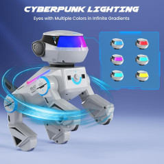Interactive Robot Dog Toy for Kids – Bluetooth, Dance, Touch Sensor