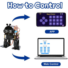 Kit Robotique Arduino ESP32 STEM pour Enfants 12-16 ans
