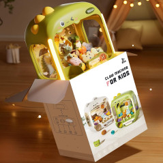 Machine à Griffe Dino 64 PCS Jouet Lumières Sons Enfants