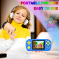 Mini console rétro éducative : 218 jeux, batterie rechargeable et format de poche Mini console rétro éducative : 218 jeux, batterie rechargeable et format de poche