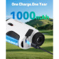 "1200m Golf Rangefinder with slope, 6 modes & ±0.5m accuracy for perfect shots