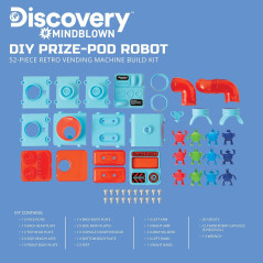 Kit Robot DIY Prize-Pod 52 pcs – Jeu STEM éducatif 8+