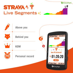 Bryton Rider S810 GPS Vélo Écran 3,5 Batterie 50H